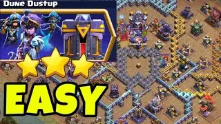 Easy 3 Star Dune Dustup Challenge in Clash of Clans!!
