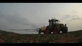Oprysk rzepaku 2015 / Claas Arion 420 & Hardi Ranger 2500