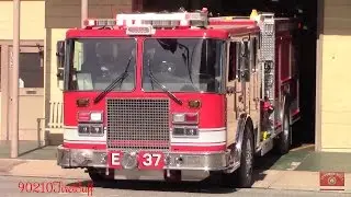LAFD Engine 37 Responding
