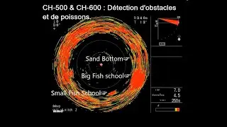 CH-500/CH-600 - Détection d'obstacles et de poissons
