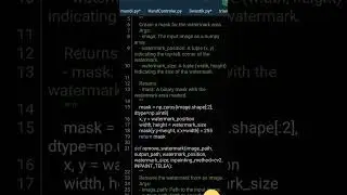 python Water Mark Remover automation program #programmingtutorial