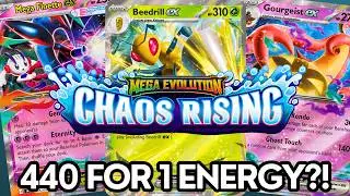 Beedrill ex is the best Chaos Rising card! Mega Floette ex can have 500HP?!