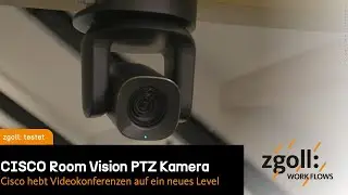 Cisco Room Vision PTZ Kamera erkl&auml;rt und getestet