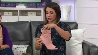 Vince Camuto Leather Peep-Toe Ruched Ankle Boots - Addiena on QVC