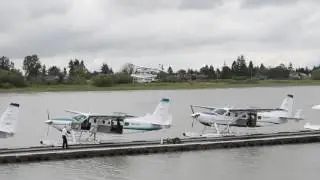 Seair Seaplanes De Havilland DHC-2 Beaver [C-FPCG] Takeoff From YVR Seaplane Base