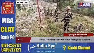 Pakistan Shifts Militant Launch Pads Near LoC; security forces on high alert