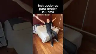 Instrucciones Para Tender la Cama 🛌 gastiobeide #youtubeshorts #shorts