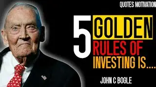 John C. Bogle - Quotes You Should Listen To Become A Successful Investor | Quotes Motivation
