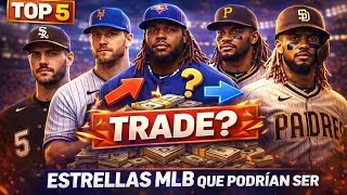 TOP 5 Estrellas MLB que podrían ser cambiadas antes de mitad de temporada | Rumores 2026 