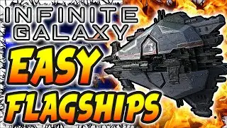 EASY FLAGSHIP BLUEPRINTS GUIDE INFINTE GALAXY! How to Get More Flagships in Infinite Galaxy 2021!