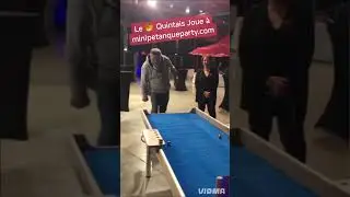 Philippe Quintais Le 👑 de MINI Petanque Party 🪩🔥 #disiz #petanque #minipetanque #quintais #champion