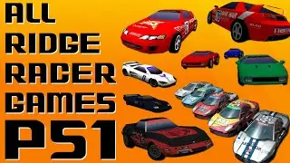 All Ridge Racer Games PS1 - Ridge Racer Games PS1 - Ridge Racer Games - Ridge Racer Series PS1
