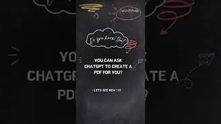 Efficient PDF Generation with ChatGPT: Key Features and Functionalities