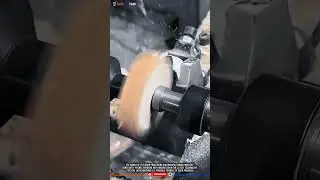 Innovation Technology CNC Lathe Machine: Precision Wood Wheel Turning #tech