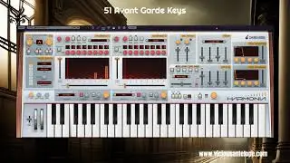 Cherry Audio Harmonia Presets by Vicious Antelope - Harmonia Keys - Avant Garde Synth Keys