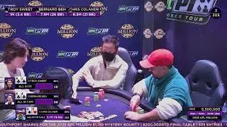 Live at SOUTHPORT SHARKS for the 2025 APL MILLION $1,150 Mystery Bounty | $200,000GTD Final Table