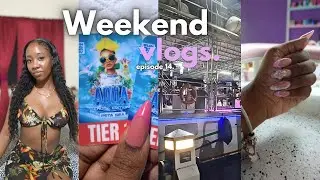 vlog:💦 we went on the esta sea cruise ship, nail maintenance, sew in hair vlog 