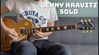 Lenny Kravitz - Stillness of Heart SOLO (note for note) TABS in description