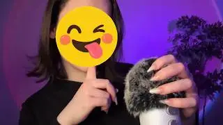 Mic Blowing and Fluffy Cover Scratching | No Talking, Gentle & Cozy ASMR for Sleep
