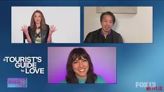 Rachael Leigh Cook + Scott Ly reveal their first impressions of each other! (A Tourist&rsquo;s Guide to Lo