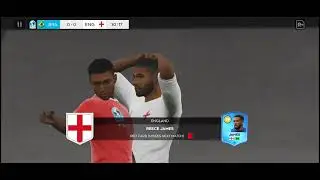Brazil vs England. International cup. Round of 16.