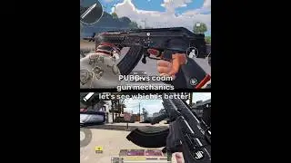 PUBG mobile vs codm - which is better in gun mechanics? 🤔 #pubg#codm#pubg#moible#cod#trending