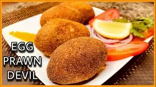 Egg Devil With Prawn! | Dimer Devil Recipe With A Twist!!