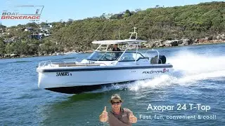 Axopar 24 T-Top - Quick look with Dan Jones