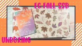 New! EC Fall Seasonal Surprise Box Unboxing #ecsquad #ecsurprisebox #affiliate #plan #stationery