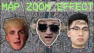 Map Zoom to Sky effect - AFTER EFFECTS TUTORIAL