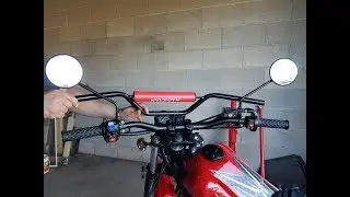 New handlebar installation