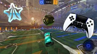 PS5 PRO DualSense Rocket League Gameplay (Platinum 2v2)