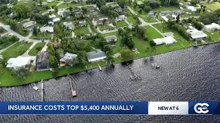Florida home insurance premiums near top nationwide