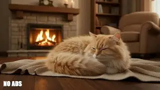 Peaceful Sleeping Cat 🐈💤 | Relaxing Animal Video for Stress Relief and Sleep