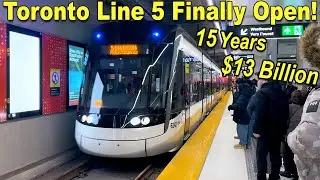 День открытия линии легкорельсового транспорта Eglinton Crosstown | Новая линия легкорельсового т...