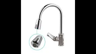 Automatic Kitchen Faucet Adapter Sink Tap Chrome Plated Adapter Usb Charge Faucet Adapter