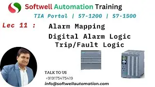 #Lecture 11 Logic Development : SPPR, Surge, MCP, Safety Relay Fault | Alarm mapping in #tiaportal