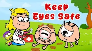 Keep Your Eyes Healthy Song👀 Baby Care 🥰 Doctor Sophia - Healthy Habits for Kids