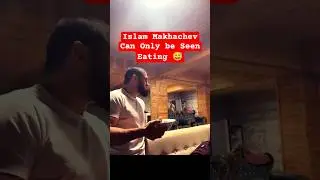 Islam Makhachev Enjoying Meal With Friends 😉 #ufc #mma #islammakhachev