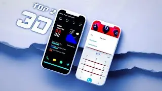 Top 2 MIUI 12 Dark 3D Customised Theme | MiUi Theme Customisation | MiUi Control center | MiUi 12