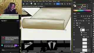 Art Jam - D&D Eberron Art Stream ep 642 - Corner Vignettes - 22