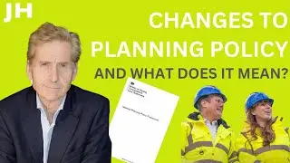 Planning Policy Update | How Developers & Investors Can Utilise The Changes | John Howard Property