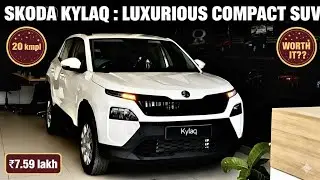 New Skoda Kylaq (base model) review 😍🔥/#skoda #skodakylaq #kylaq #compactsuv #suv #best #2026cars 
