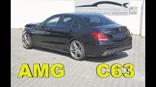 Unfall Mercedes Benz AMG C 63 Unfall - Frontschaden Ankauf