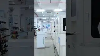 Multiple production lines meet the needs of wire harness production.