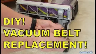 DIY!  How To Change A Vacuum Cleaner Belt