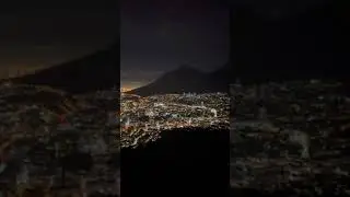 Cape Town at night. If I knew how to edit these videos I&rsquo;d be famous.