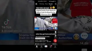 VIRGINIA FAMILY FINDS NEARLY 1 MILLION DOLLARS CASH ON THE ROAD, THEY GAVE BACK🤦😧 WHAT WOULD YOU DO💬