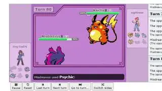 Pokemon Showdown Gen 2 random Battle