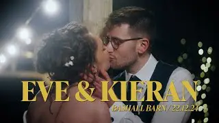 They accidentally walked off before they were finished! | Eve & Kieran | Bashall Barn | Wedding Film